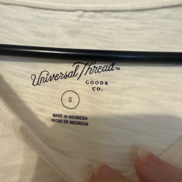 Universal Thread Cream Ruffle Sleeve Midi Dress - Picture 3 of 3